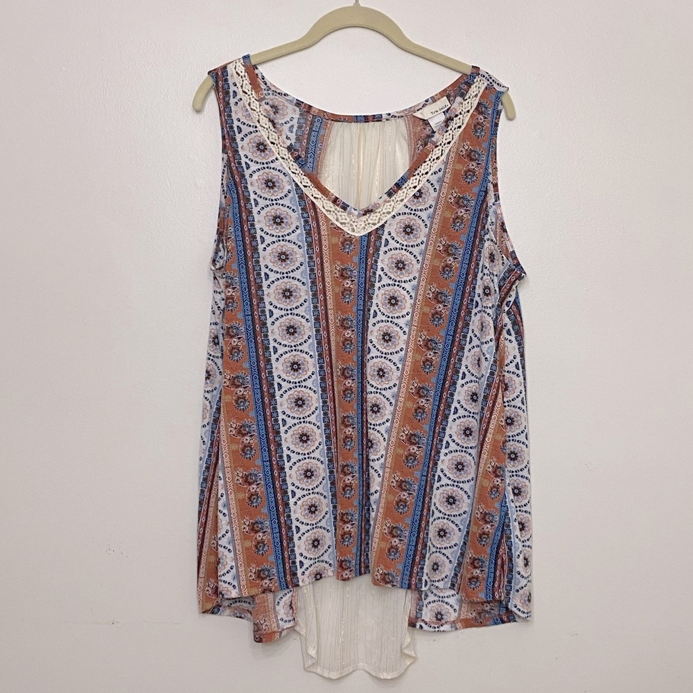 Tru Self | Size L | Cute Boho Tank